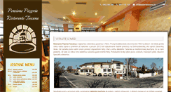 Desktop Screenshot of pizzeriatoscana.sk