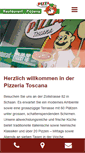 Mobile Screenshot of pizzeriatoscana.li